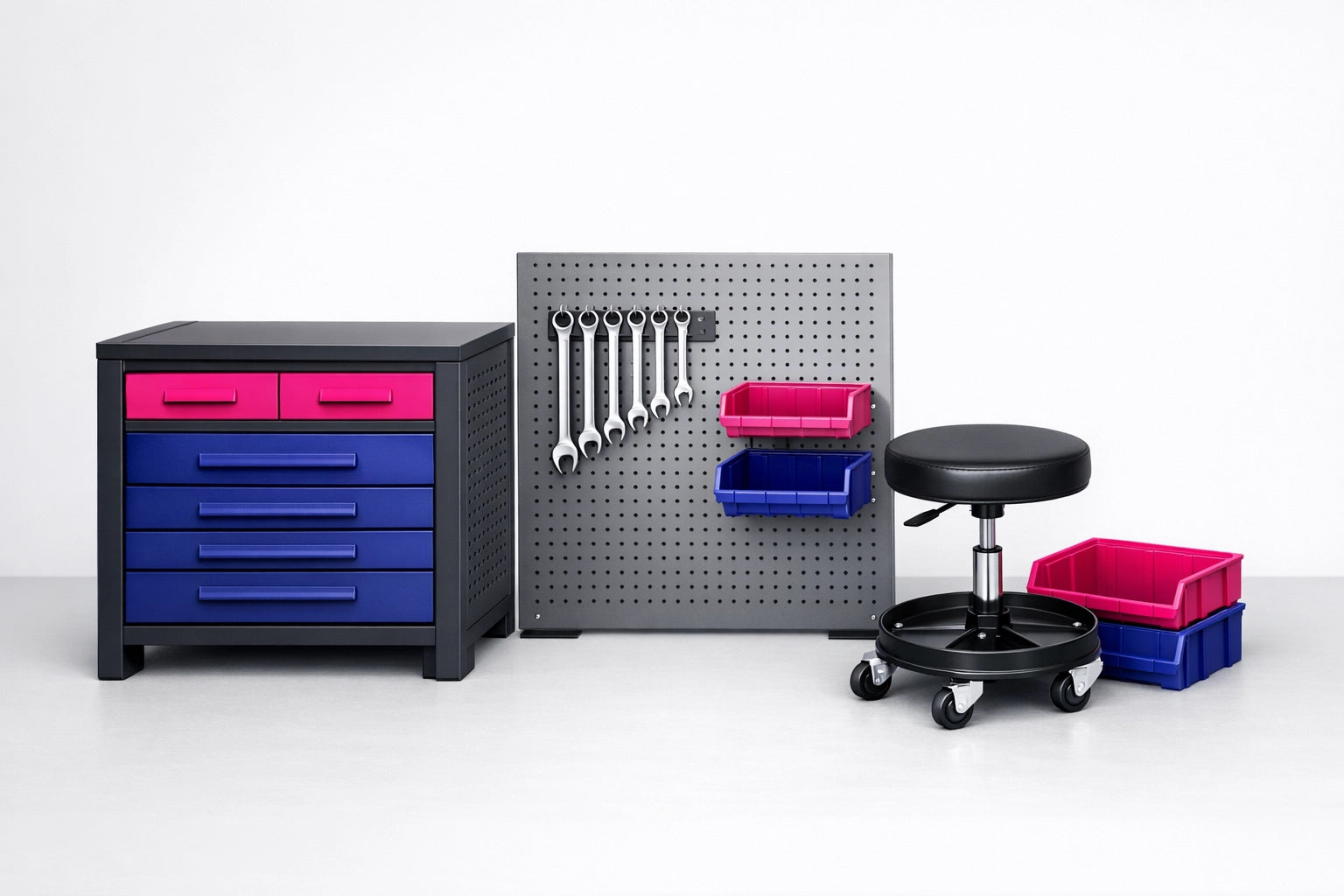 Prodotti per allestimento officina