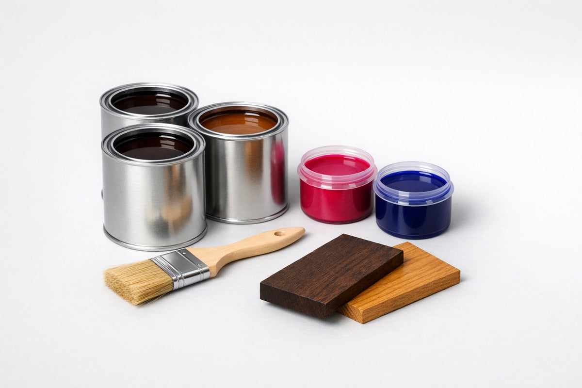Tinte e mordenti per legno