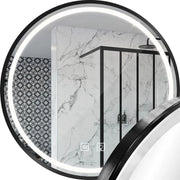 Specchio Led 100cm Mmj Black