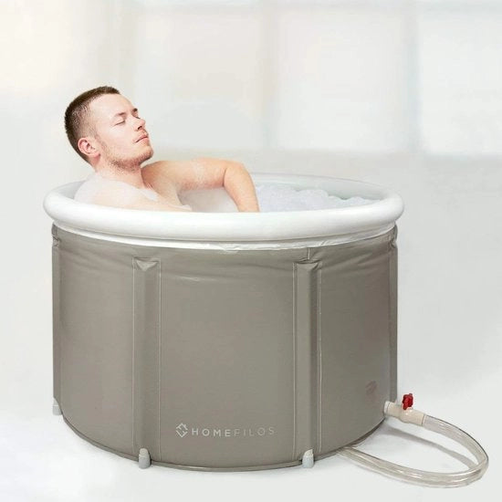 Piscina gonfiabile grande per bagno di ghiaccio e immersione fredda per adulti
