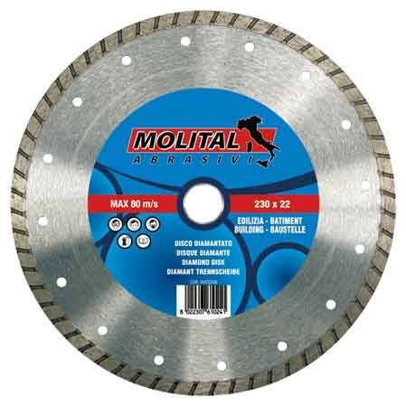 DISCO DIAMANTATO 'UNIVERSALE' MOLITAL Ø 115 mm - MOLITAL