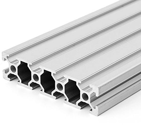 Profili T-slottati in alluminio da 200 mm - Profili extrusi per cornice - Applicazione CNC - Resistente alle scosse - Leggero