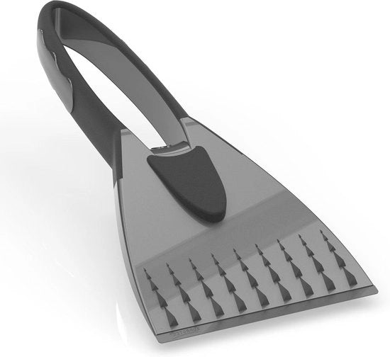 Sfregiatore con manico antiscivolo - Efficiente e facile da usare - 1 pezzo - Grigio