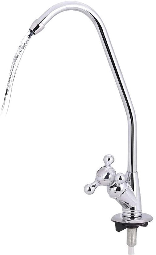 Filtro Acqua per la Cucina - Osmosi Inversa - Bocchette di Alta Qualità - Acciaio Inossidabile - Acqua Sana e Duratura - Ideale per l'Uso Domestico - Design Elegante