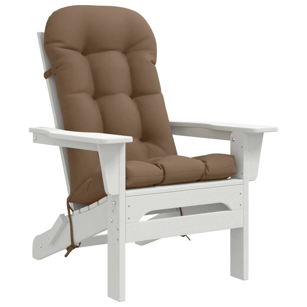 Cuscino per Lounger Sole PUTTEN 100% Poliestere Tortora 948212