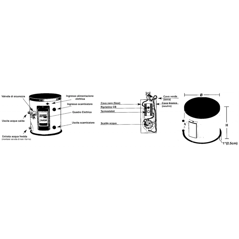 BOILER RARITAN LT. 75,7