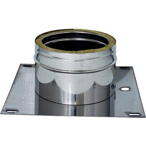 C PIASTRA DI BASE INOX DOP PARETE D 15/20 CM- 1,0 pz