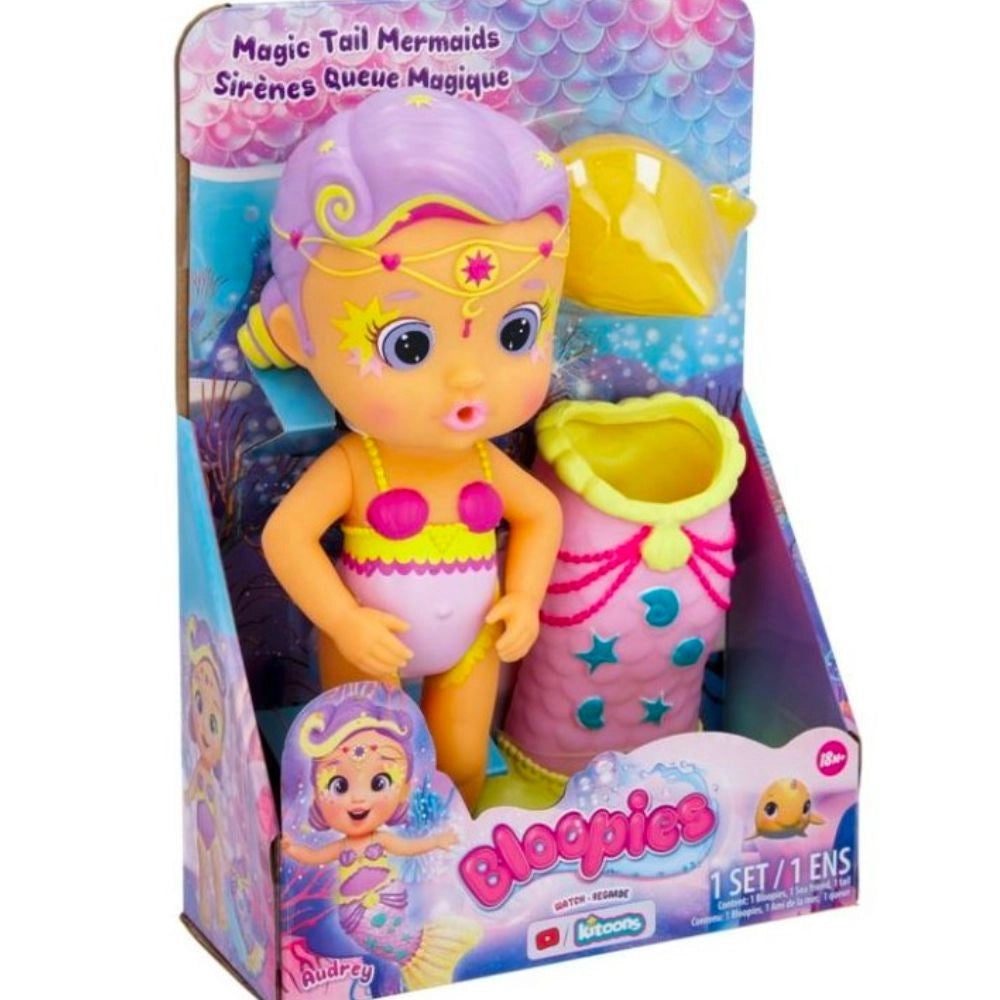 Trade Shop - Bloopies Magic Tail Sirenetta Magica Bambola Audrey Gioco Per Bambine Età 18+ -