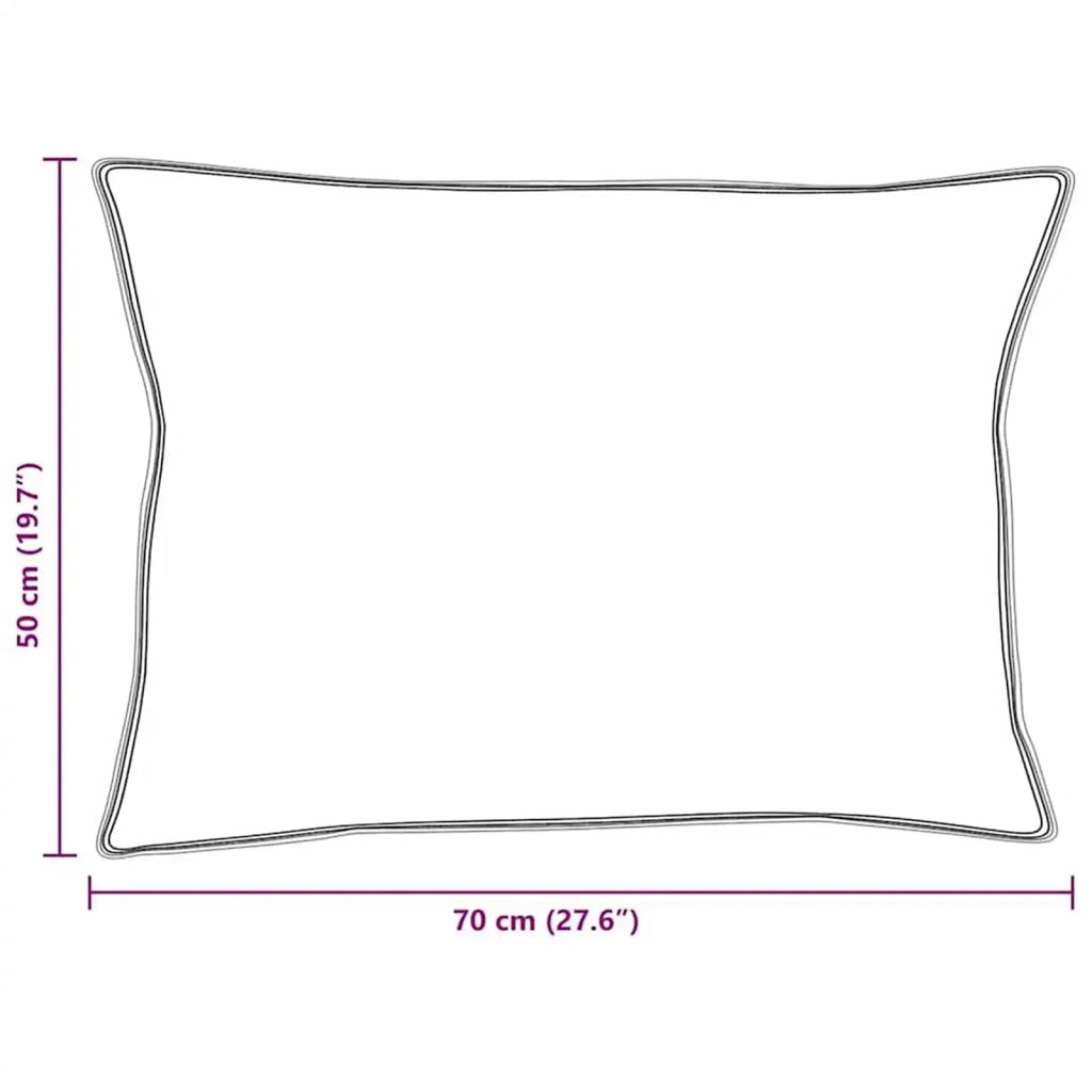 Set di Piumoni con cuscino 2 pcs Bianco Microfibra 3376820