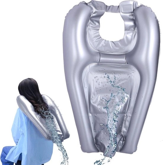 Cassa d'acqua - Cassa d'acqua gonfiabile - Lavabo - Per parrucchieri - Lavabo portatile - Assistenza a domicilio - Da non perdere!