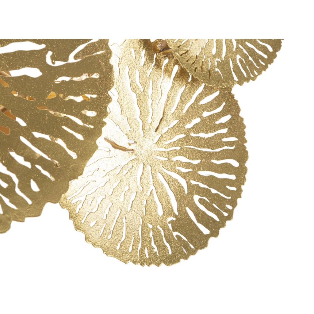 Lampada a Parete VKH48, Oro, Metallo, 47x13x28 cm