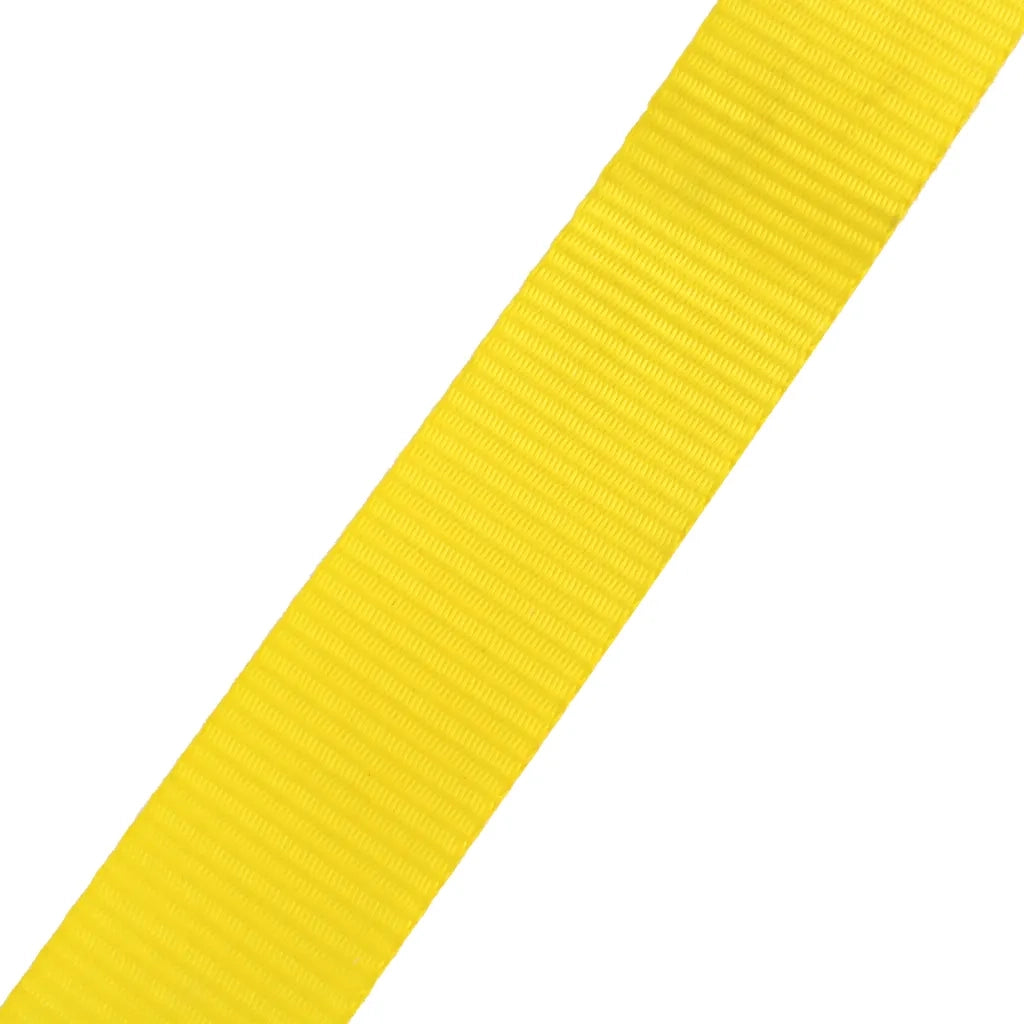 Slackline 15 m x 50 mm 150 kg Gialla