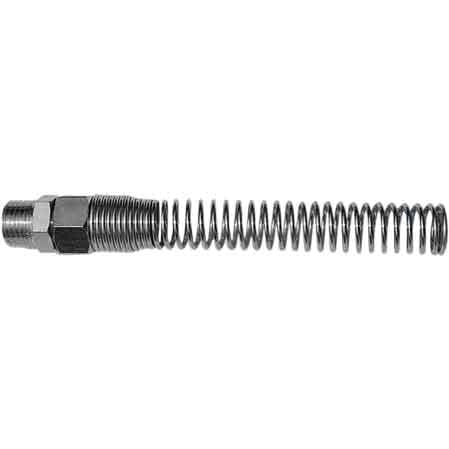 ATTACCO MASCHIO CON MOLLA Ø 8x10 mm - Fil. 1/4 - 10 pezzi- SPIRALFLEX