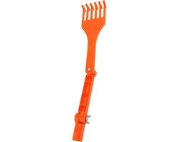 Harka Manuale con Manico Girevole per la Rimozione delle Foglie in Giardini Piccoli - Ideale per il Giardinaggio e la Raccolta delle Foglie in aiuole e prati