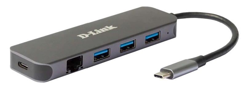 ORIGINAL D-Link Accessori per computer Grigio DUB-2334 Adapter
