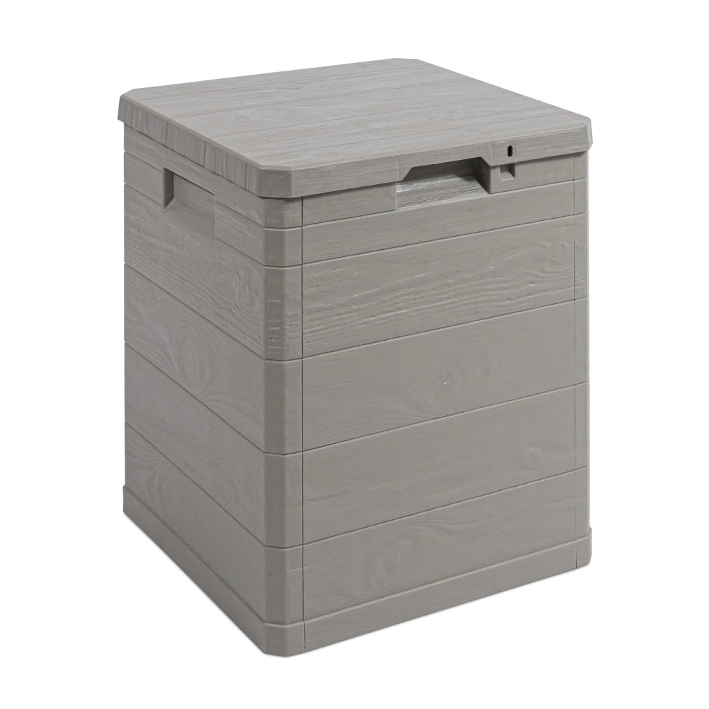 Baule Multiuso Woodys Toomax 90 Litri Resina Tortora 42,5 x 44 x 50 cm