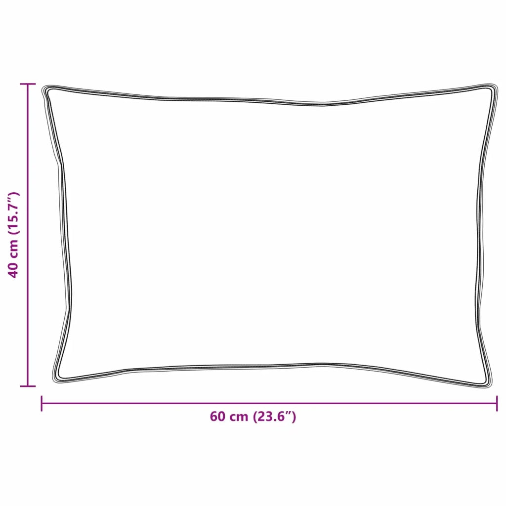 Set di Piumoni con cuscino 2 pcs Bianco Microfibra 3376789