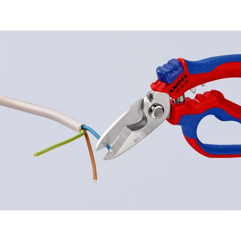 FORBICE DA ELETTRICISTA ANGOLATA - KNIPEX