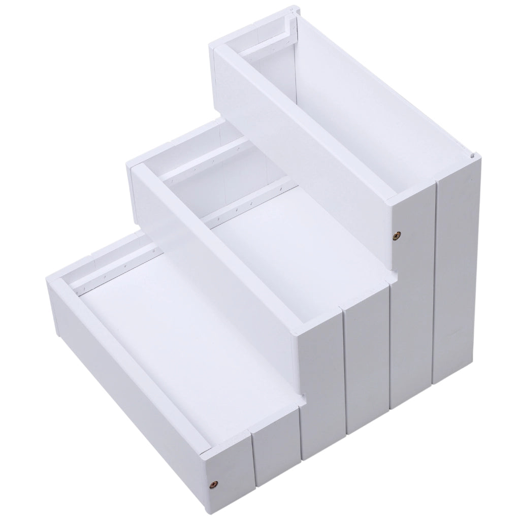 Scala per Cani 3 Gradini 38 cm ¨C Minimal ¨C Bianco