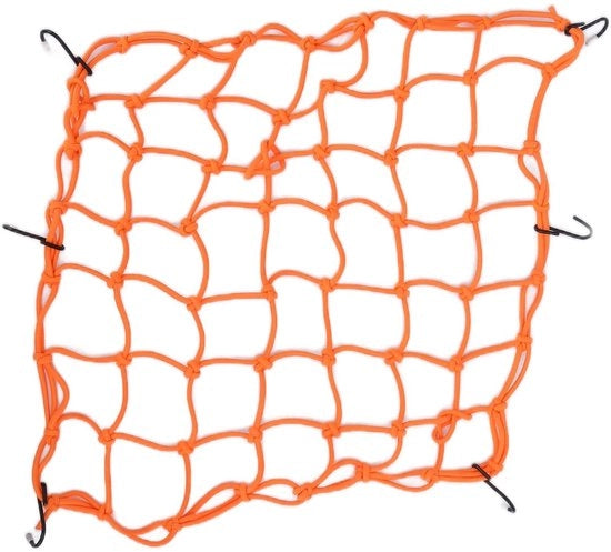 Borsa per bagagli per motocicletta - Resistente - 30x30 cm - Arancione - Resistente fino a 89 cm - Adatto per motocicletta e bicicletta