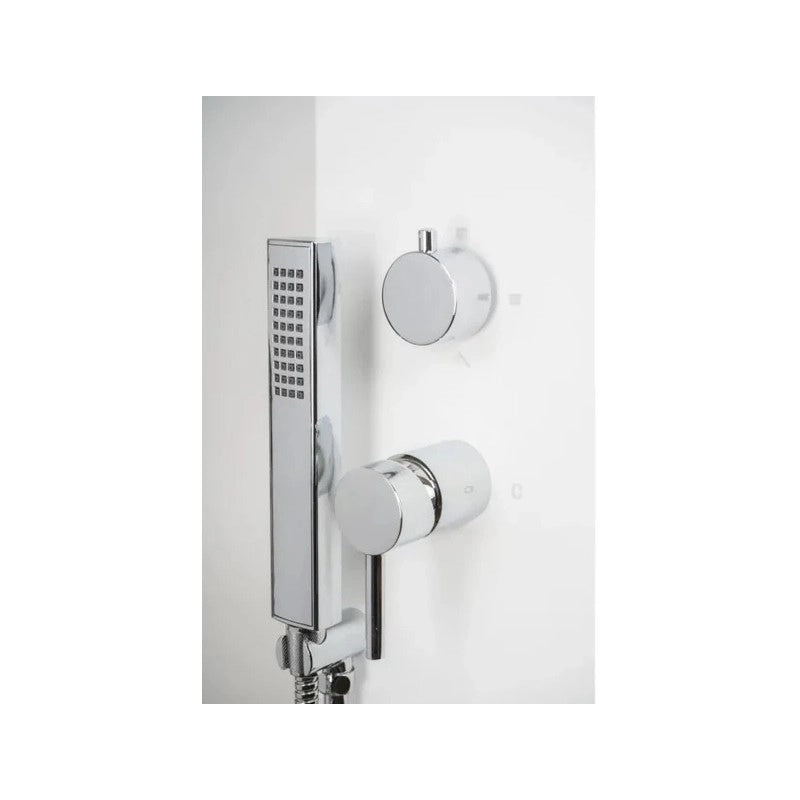 PARETE ATTREZZATA MULTIFUNZIONE MOD. TREND- Bianco Opaco Matt- METAF- pezzi 1