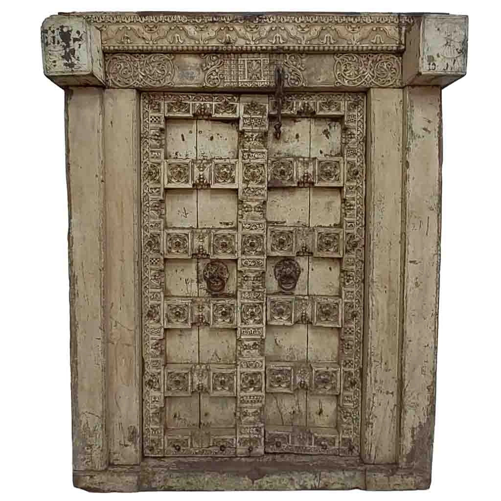 Porta in legno fatta a mano 159x27x202h cm