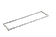 Staffa Struttura Pannello LED 120x30  Incasso Bianca