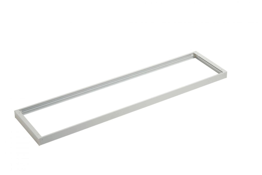 Staffa Struttura Pannello LED 120x30  Incasso Bianca
