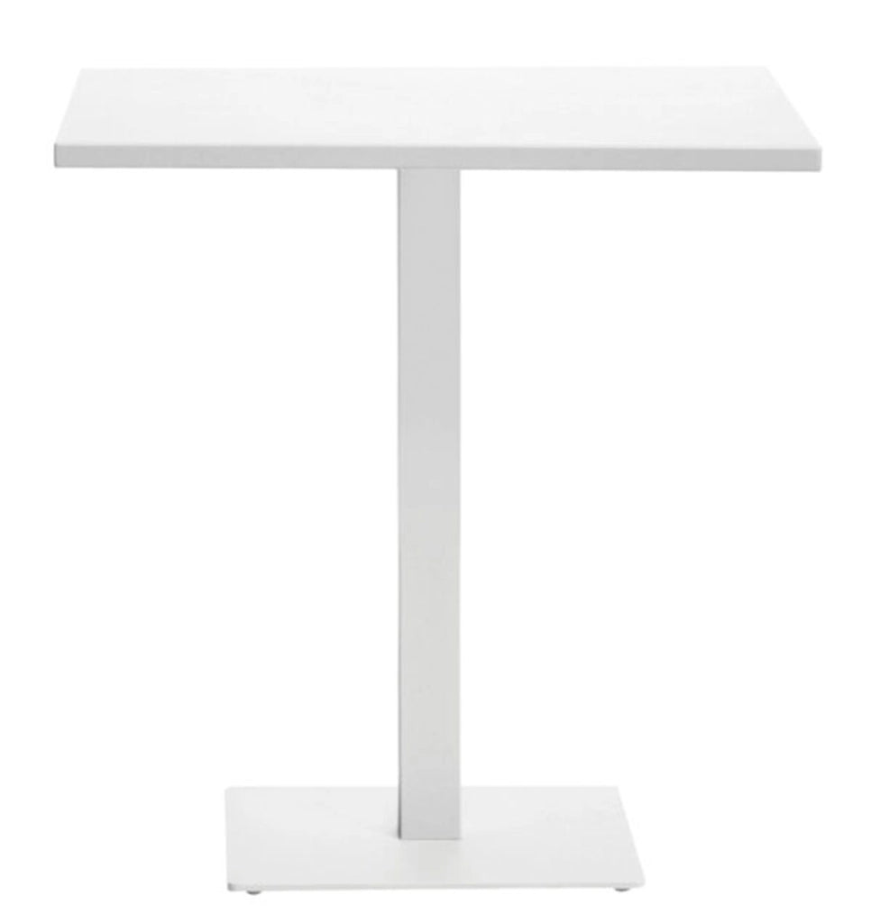 Piano in alluminio Greenwood 70x70 Colore: Bianco, Materiale: Alluminio