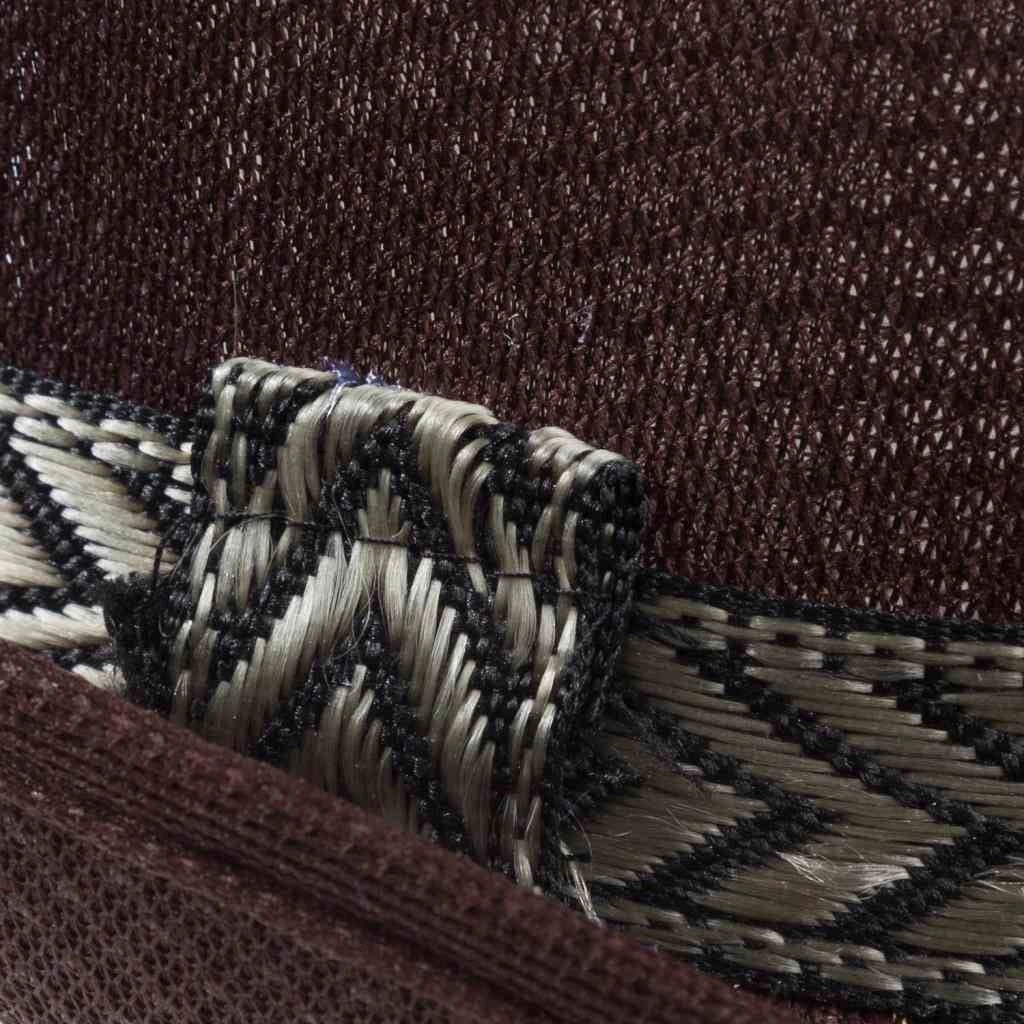 Cappello fedora marrone con nastro 58
