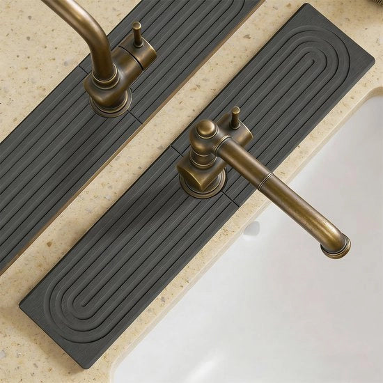 Scudo per lavandino in diatomea - 60 x 10 cm con carta abrasiva