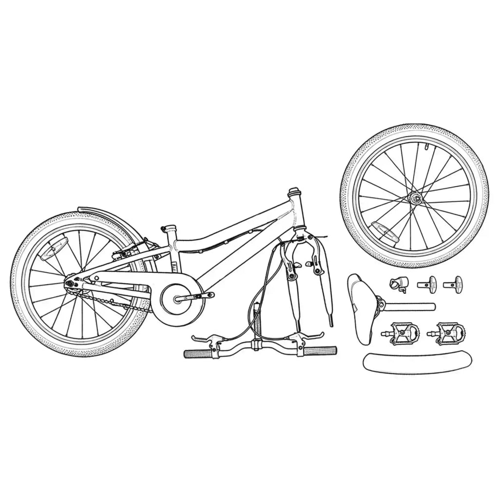 Bicicletta per Bambini 20 Pollici 42009562