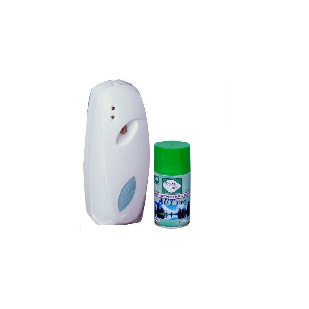 Trade Shop - Erogatore Diffusore Automatico Aromi Ambiente Casa + Ricarica Deodorante 250ml -