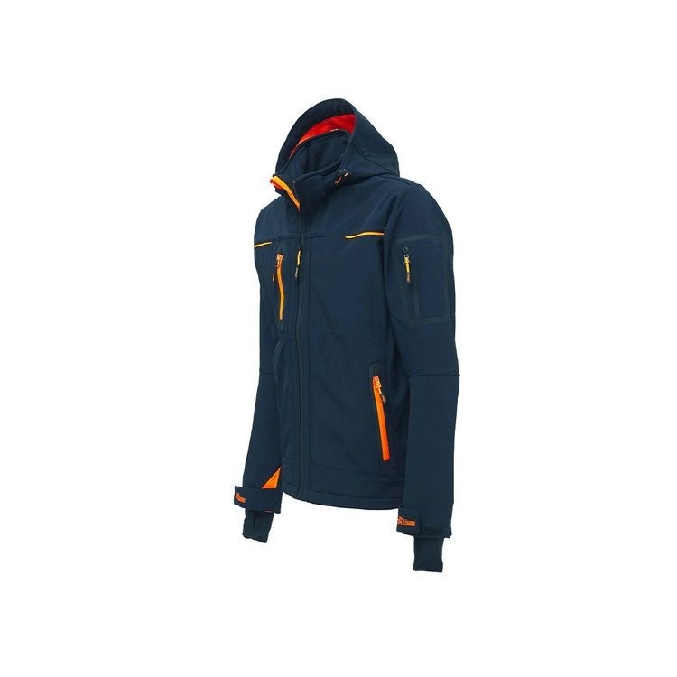 Giubbotto Soft Shell Space Upower Blue Xxl