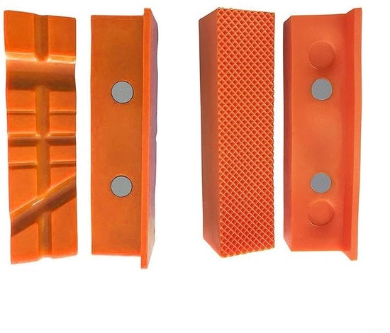 Furono di sostituzione - Viti da banco - Vice magnetico - Vice morbidi in gomma - 10 cm - Accessori di ricambio - Adatti per materiali delicati...