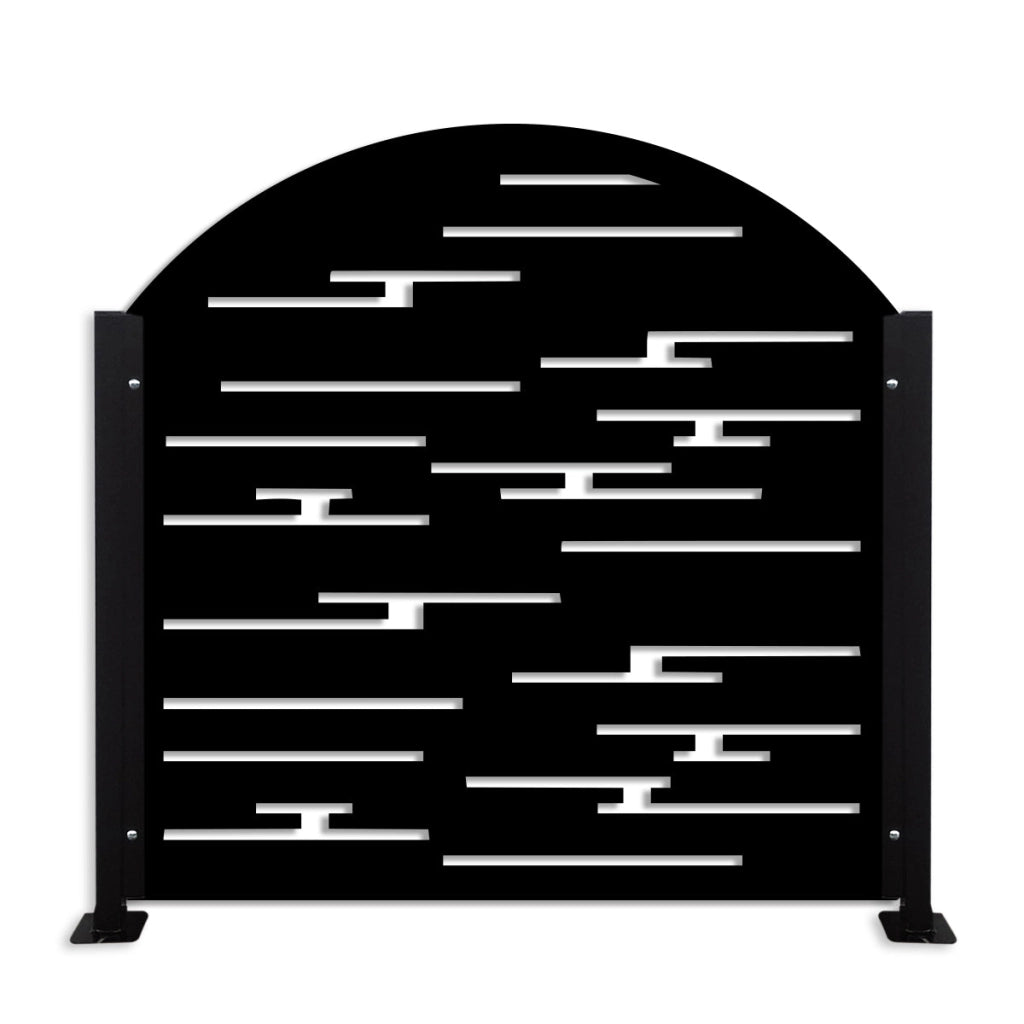 Ringhiera DEKOPLAST Curva mod. ATARI Colore: nero