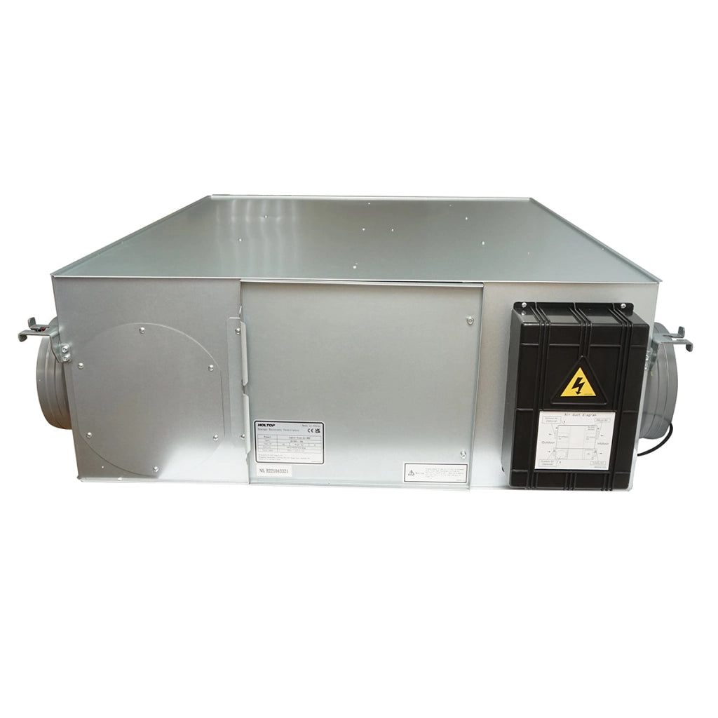 Unità di ventilazione con recupero di calore, montaggio a soffitto, 500 m³/h, 165W, 220V, modello CFA500C