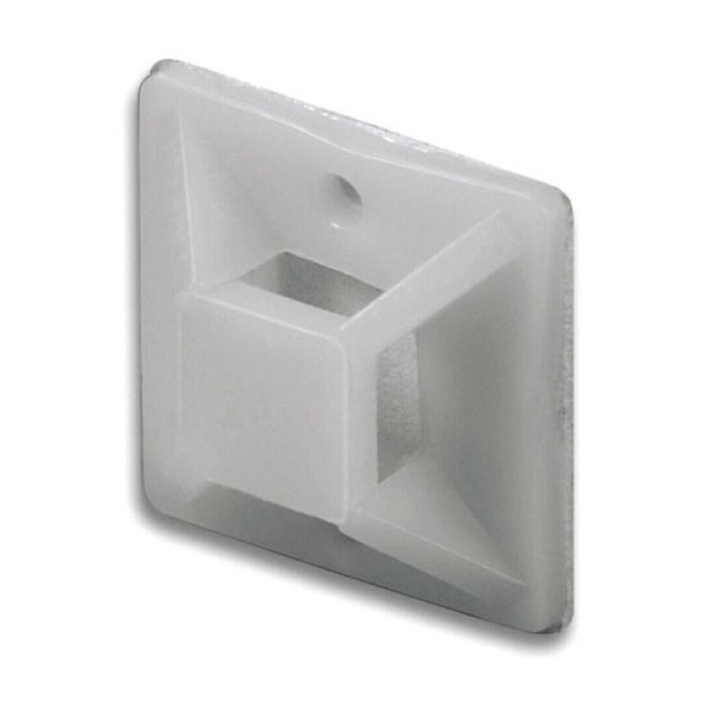 Supporto Adesivo Per Fascette 20X20X6.1 Set 5 Pezzi - Electraline