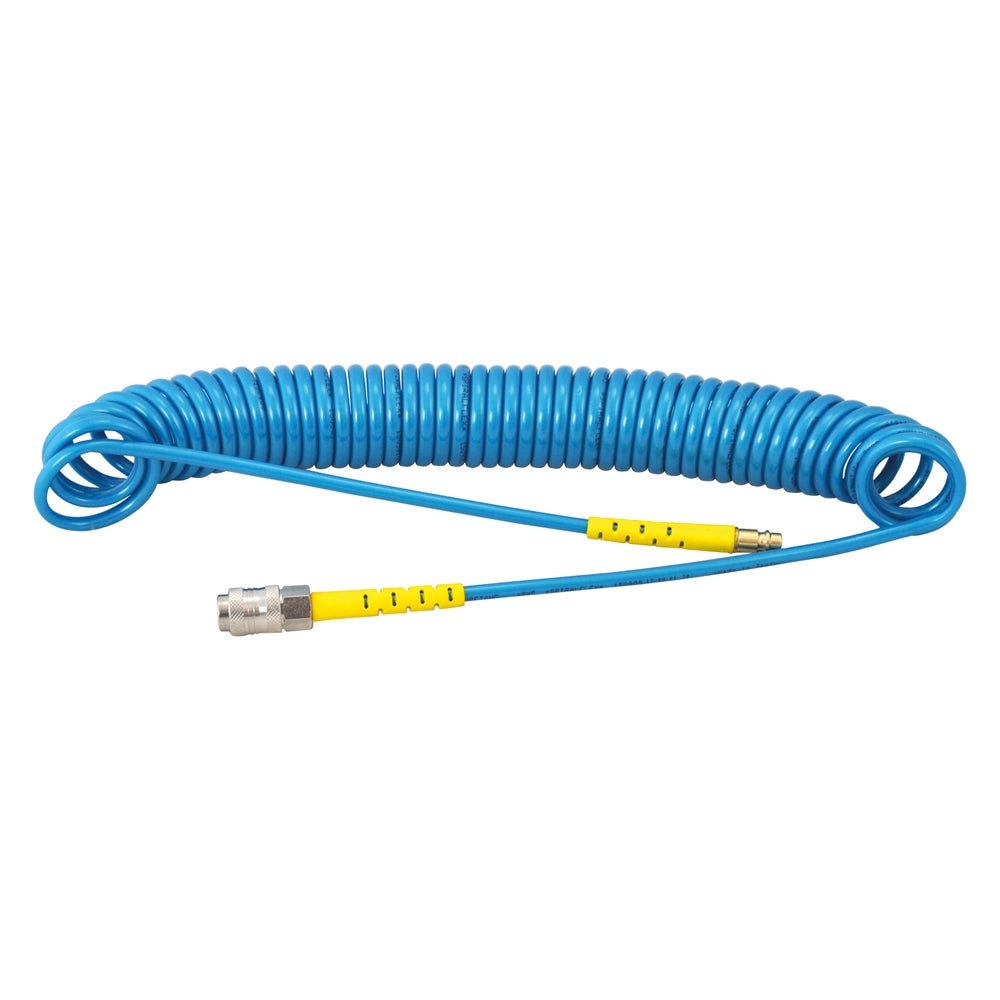 TUBO A SPIRALE IN POLIURETANO RACCORDATO 8 x   5 - mt 4  - UNIKO