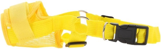 Muilkorf per Cani - Materiale Respirante - Adattabile - Ideale per Cani Piccoli/Medios/Grandi - Utilizzabile da Veterinario/Allenatore - Leggero e Sostenibile