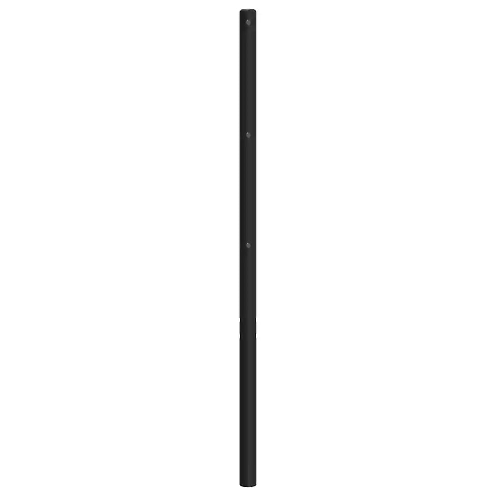 Testiera | Testata di Ricambio in Metallo Nero 193 cm