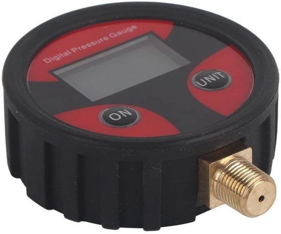 Misuratore di pressione pneumatica digitale - Pressione pneumatica - Display LCD - Formato compatto - Tester pneumatico - Adatto per autovetture e camion