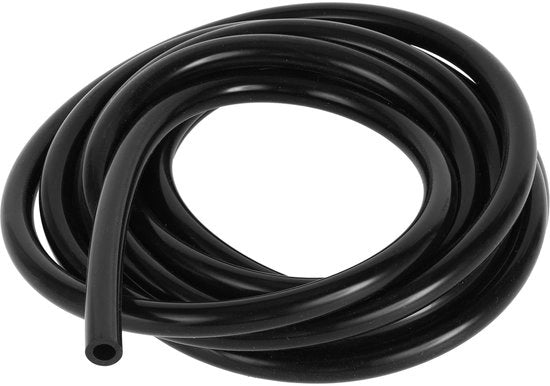 Serpentino di acciaio in silicone resistente al calore, diametro interno 6mm, lunghezza 12FT, pressione massima 130PSI.