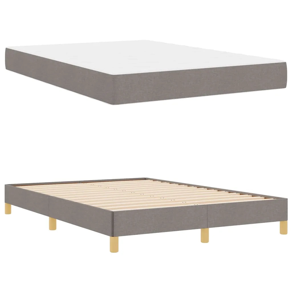 Letto a molle con materasso Talpa 140 x 200 cm Tessuto