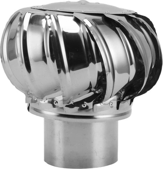 Ventilatore di Soffitta in Acciaio Inossidabile per Ventilazione del Turbodotto del Tetto - Efficiente e Silenzioso