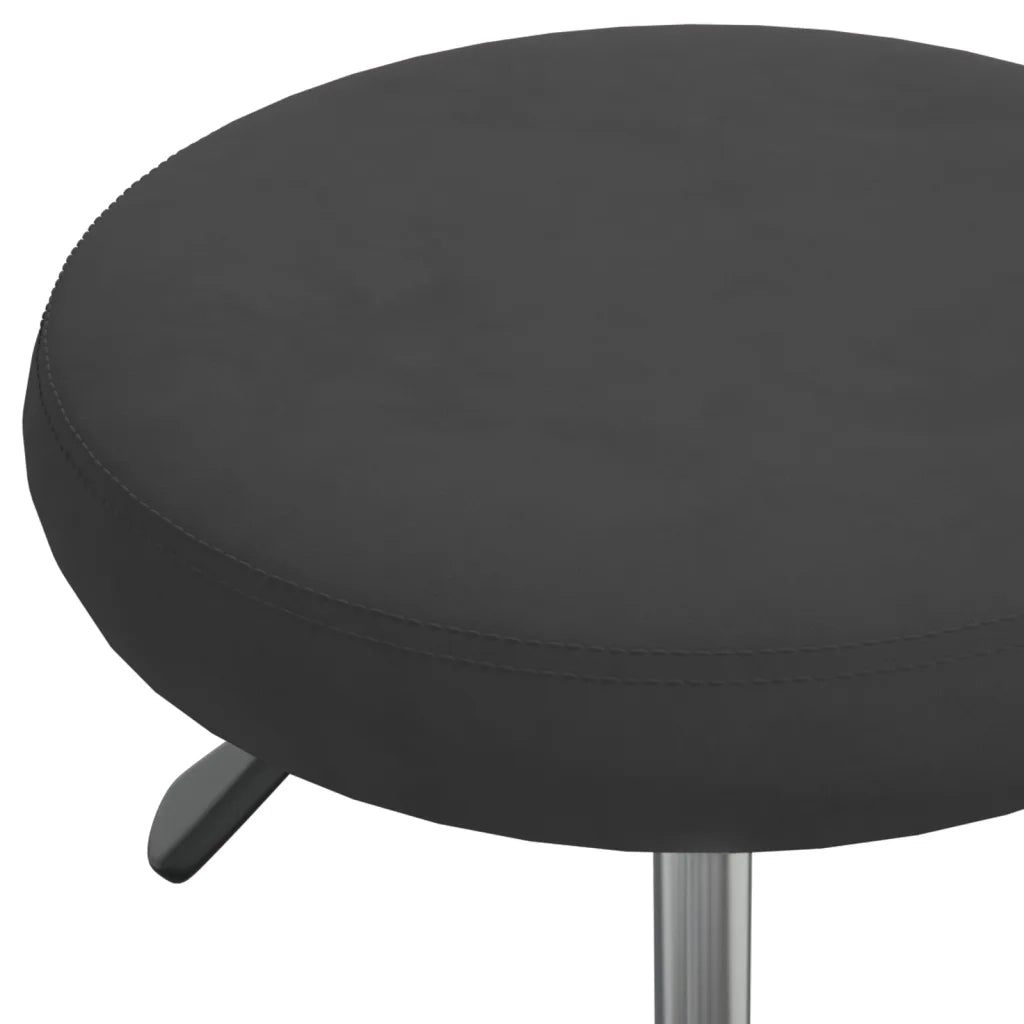 Sedia Girevole da Ufficio | Sedia da Gaming Nera in Velluto