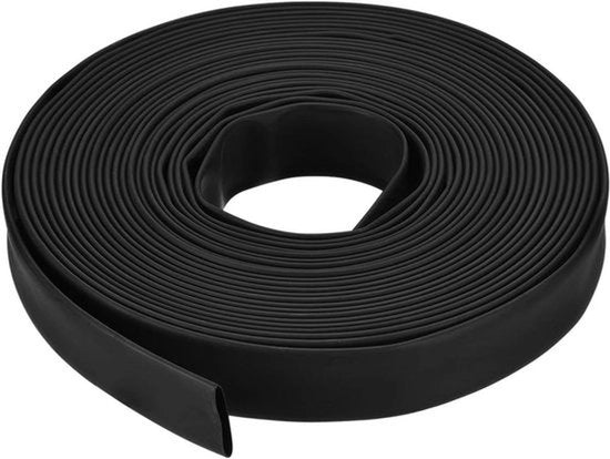 Cavo in acciaio inox con guaina - Cavo elettrico e cavo - Ø 1/2 pollice - Rapporto 3:1 - Cavo in acciaio inox cavo - Manubri e maniglie - Adatto per - Nero - 30ft