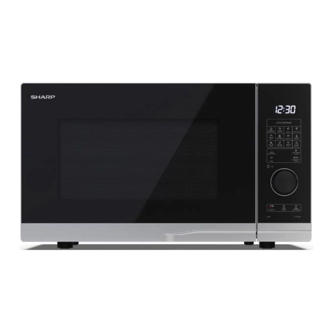 Sharp YC-PG284AE-S Forno a Microonde con Grill 28 L 900 W 10 Livelli Scongelamento ECO colore Argento