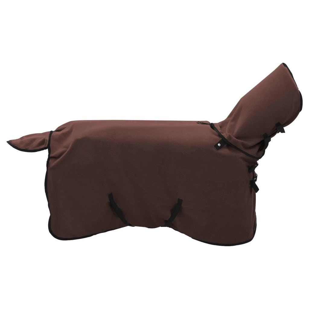 Coperta per Cavalli Marrone Scuro Completo 95 cm Poliestere CFW8651814