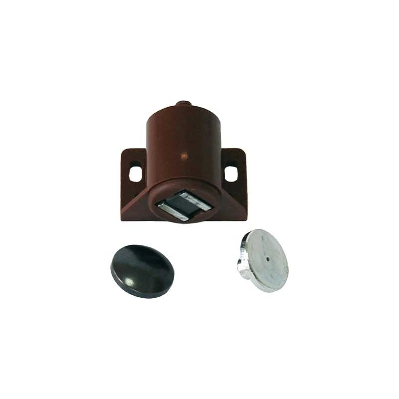 CHIUSURA MAGNETICA PER VETRI 30x30 mm - Bianca - 100 pezzi